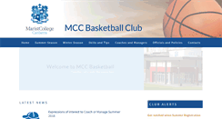 Desktop Screenshot of maristbasketball.com